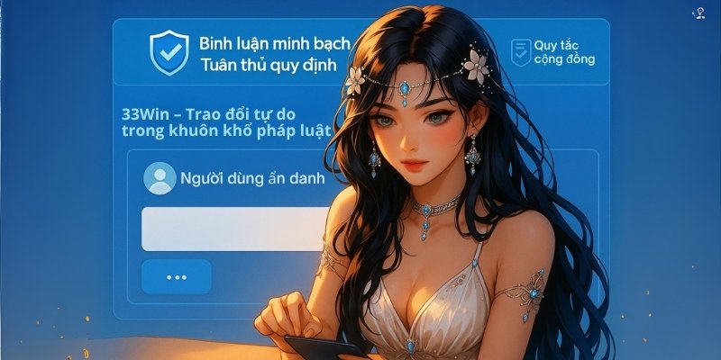 Người dùng tại 33Win được quyền đăng bình luận minh bạch nhưng cần tuân thủ điều khoản và điều kiện, cùng pháp luật khi tham gia thảo luận công khai.
