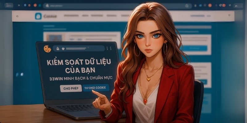Trang web 33WIN sử dụng cookie và nội dung nhúng đúng chuẩn, đảm bảo sự minh bạch về chính sách bảo mật