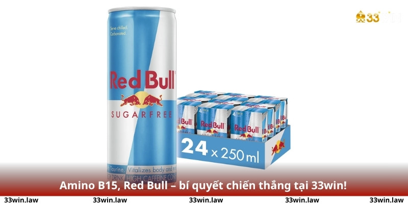Amino B15, Red Bull – bí quyết chiến thắng tại 33win!