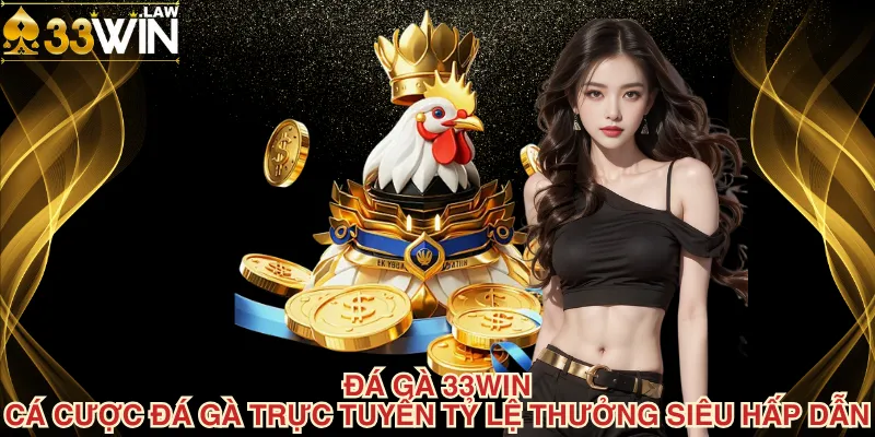 Đá Gà 33Win Cá Cược Đá Gà Trực Tuyến Tỷ Lệ Thưởng Siêu Hấp Dẫn